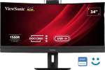 ViewSonic VG3457CV, 86.4 cm (34"), 3440 x 1440 Pixel, UltraWide Quad HD, LED, 5 ms, Schwarz