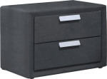 Nightstand GRACE dark grey
