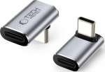 TECH-PROTECT ULTRABOOST AA02 ANGLE ADAPTER TYPE-C GREY