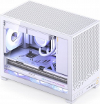 Jonsbo D32 PRO White PC-Geh&auml;use, Mini-housing, mATX, Tempered Glass - wei&szlig;