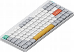 Keyboard Nuphy - Air75 V2 Wireless Mechanical Keyboard - Slim Ionic White Cowberry Wireless Mechanical Keyboard