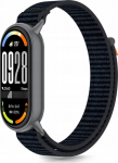 Tech-Protect kellarihm Nylon Stripe Xiaomi Smart Band 8/9/10, must/oranž