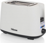 Tristar Toaster | BR-1055 | Power 750 W | Number of slots 2 | Housing material Plastic | White