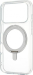 FoneKit Premium Kickstand MagSafe-yhteensopiva suojakuori jalustalla, iPhone 17 Pro, transparent