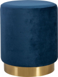 Ottoman LA PERLA D35xH42cm, blue