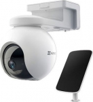 EZVIZ | Smart Home Battery Security Camera with Solar Panel | CS-HB8-4K | 8 MP | 4mm | IP65 | H.265/H.264 | MicroSD up to 512 GB