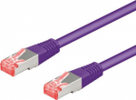 Wentronic Goobay CAT 6 S/FTP CU 0.25m Violet