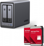 Ugreen NASync DXP2800 NAS System 2-Bay+ Western Digital Festplatte 2 x 8 - Storage Server