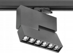 GTV Track light fixture 3-phase SIERRA 18W 1620lm 4000K AC220-240V IK09 k.czarny 5 lat buzz. XLD-SRA18WC-NB