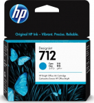HP 712 (3ED67A) Ink Cartridge, Cyan