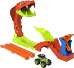 Hot Wheels Monster Trucks Snake Bite Slam-Out car track