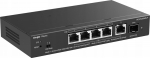 Ruijie Networks Ruijie Reyee RG-ES206MG-P | Switch Smart, 6 ports, 5x2.5GE, 4xPoE+, 70W, 1x10GE SFP+, Cloud