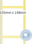 HERMA Roll labels white 105x148.5 mm Paper matt 1000 St