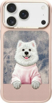 Nimmy Case Nimmy Gentle Pets Series Dog MagSafe do iPhone 17 Pro Max pink