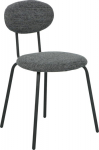 Chair KIRA dark grey