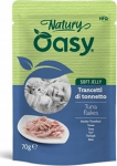OASY Natury Soft Jelly Tuna flakes - wet cat food - 70g