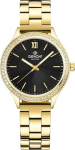 Giewont Sapphire Women&rsquo;s Watch / gold/black