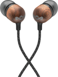 The House Of Marley Marley Wired Earbuds | Smile Jamaica | Built-in microphone | USB Type-C | Signature Black