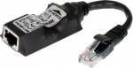Ewimar Miniature surge arrester for network protection LAN, PTF-51-ENG/PoE/Micro/T w heat shrink sleeve