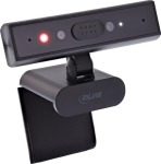 InLine 5MP Webcam - USB-C - autofocus - Windows Hello - Privacy shutter