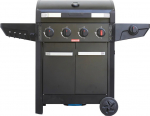 Barbecook Gas Barbecue Luca 412 with Cabinet and Sideburner, 145.4 x 60.3 x 112.3 cm | BC-GAS-3100