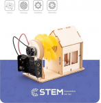 Extra Digital Wooden Assembly Kit Tank, STEM Educational Toy