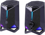 KIN PC SPEAKERS ROCKET 2.0 6W LED USB BLACK