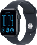 Apple Watch SE 3 GPS 44mm Midnight Aluminium Case | Navy Blue Sport Band - S/M