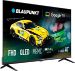 Blaupunkt 40QCG6000S 40" QLED FullHD 60Hz GoogleTV - 40" | QLED | FullHD | DVB-T2/C/S2 | 2xHDMI 2xUSB | Smart TV |GoogleTV | Wi-Fi Bluetooth | 60Hz