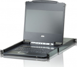 ATE ATEN CL6708MW - 1920 x 1080 Pixel - Rack mounting - 1U - Schwarz