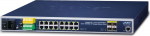 Planet IP30 19" Rack Mountable Ind, L2+/L4 Managed Ethernet Switch