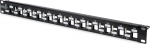 DIGITUS Patchpanel 1HE 24-Port modular shielded black