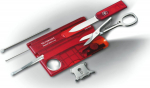Victorinox SWISSCARD LITE red transparent