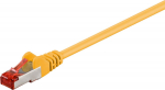 Wentronic Goobay CAT 6 S/FTP CU 0.25m Yellow