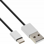Kabel USB InLine USB-A - USB-C 5 m Czarny (35835)