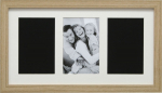 Deknudt S66KB3 Gallery 3x13x18 Wood nature w. Passepartout