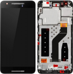 CoreParts LCD Screen and Digitizer with, Front Frame Assembly Black