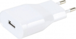 Vivanco USB laadija 1A, valge (38348)