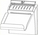 Zebra cutter, kit - Cutter, guillotine, incl.: catch tray, fits for: ZT410, ZT411