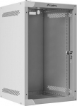 Lanberg Hanging cabinet 10 cali 9U 280x310mm szara