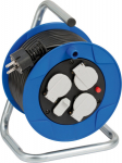 Brennenstuhl 1079180600 - 15 m - 3 AC-Outputs - Indoor - IP20 - polyvinylchloride (PVC) - Kunststoff - Schwarz - Blau - Wei&szlig;