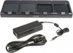 Honeywell battery charging station, 4 slots - Battery charging station, 4x slots, incl.: power supply, power cord (EU), fits for: CT50, CT60