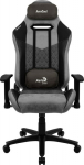 AER Aerocool DUKE AeroSuede Universal gaming chair Black,Grey