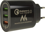 Maclean Energy MCE479B 3xUSB charger QC 3.0
