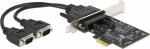 Delock Serial Adapter - PCIe 2.0 Low-Profile