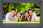 SENCOR Digital Photo Frame 10.1 inch for photos i filmy SDF 1081 czarna