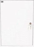 Alfako Surface-mounted housing IP40 600x400x250 z lock A-RZ15