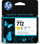 HP 712 (3ED69A) Ink Cartridge, Yellow