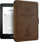 Strado Cover Pouch Case Smart Motto do Kindle Paperwhite 1/2/3 (Brown) universal