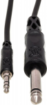 Hosa Technology Kabel Hosa Jack 3.5mm - Jack 6.3mm 1.52m czarny (CMP-105)